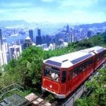 Peak Tram, funicular en Hong Kong Peak Tram, funicular en Hong Kong