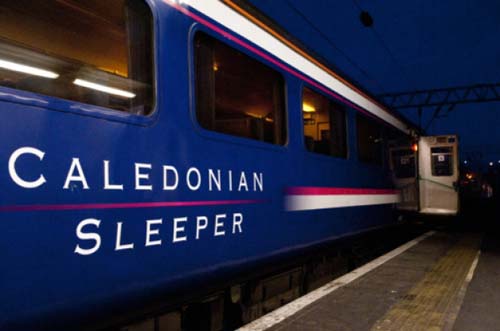 Caledonian Sleeper tren nocturno a Escocia