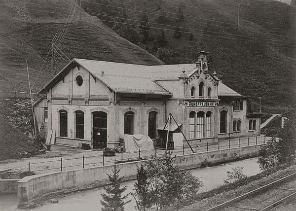 Jungfrau estación 1898