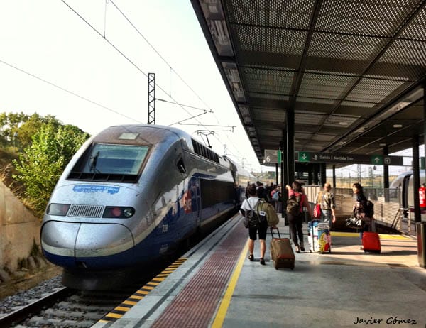 TGV a Perpignan
