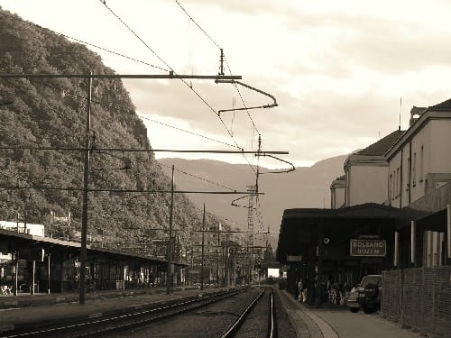 estacion de tren de bolzano