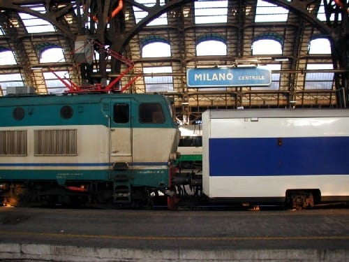 Tren de Milan a Florencia