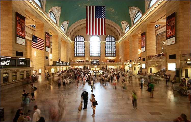 Estación Central de Nueva York, la más grande del mundo