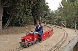 Trenes en miniatura para pasajeros