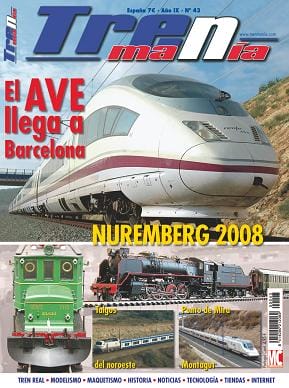 Revistas ferroviarias, información de trenes
