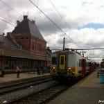 Tren de Mons a Ath, destino Beloeil
