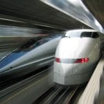 El tren bala en Japon: el Shinkansen