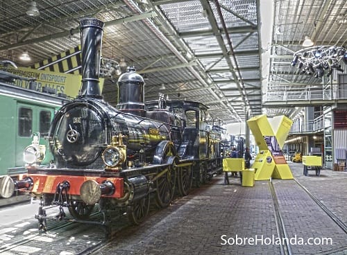 Spoorweg Museo del tren de Utrecht