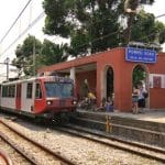 Línea de tren Circumvesuviana, de Nápoles a Pompeya