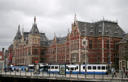 La Estación Central de Amsterdam