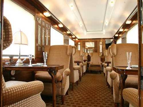 Orient Express, interior salon
