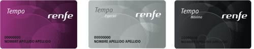 La tarjeta Tempo, fidelización a Renfe