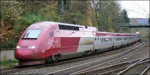 El tren Thalys, recorriendo Europa