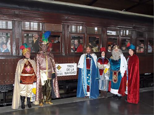 El Tren de la Navidad llega a Madrid El Tren de la Navidad llega a Madrid